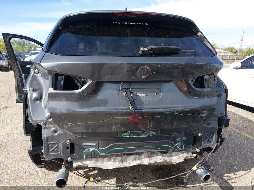 2017 BMW X1 VIN WBXHT3C35H5F73045 IAAI salvage auction — FRONT & REAR, Salvage (Colorado), sold $2,550 on 2026-07-21 (photo 6)