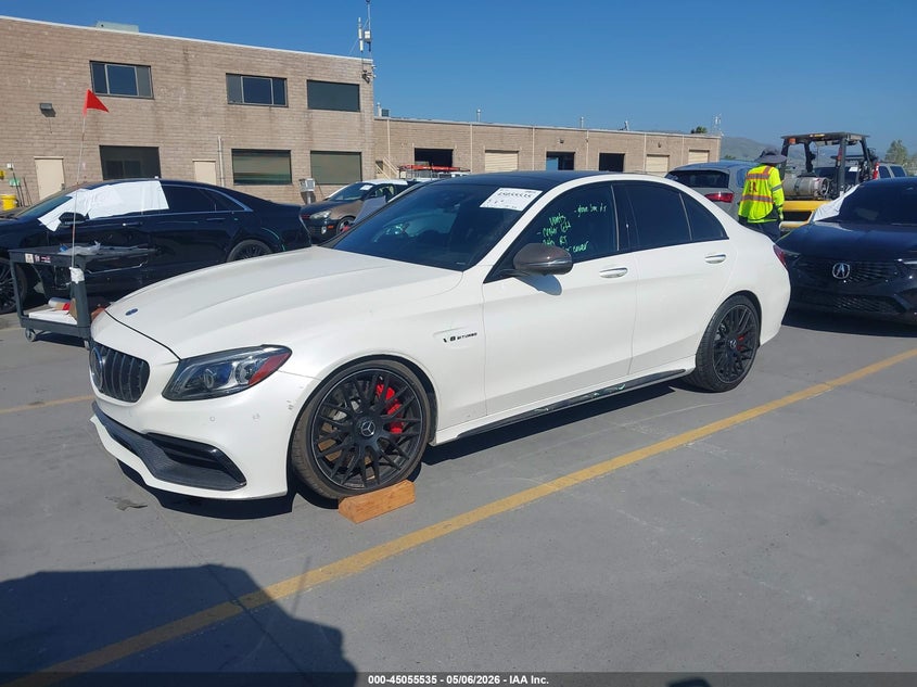 2019 Mercedes-benz VIN 55SWF8HBXKU310527 IAAI salvage auction — UNDERCARRIAGE, Salvage (California), sold $17,800 on 2026-08-03 (photo 2)
