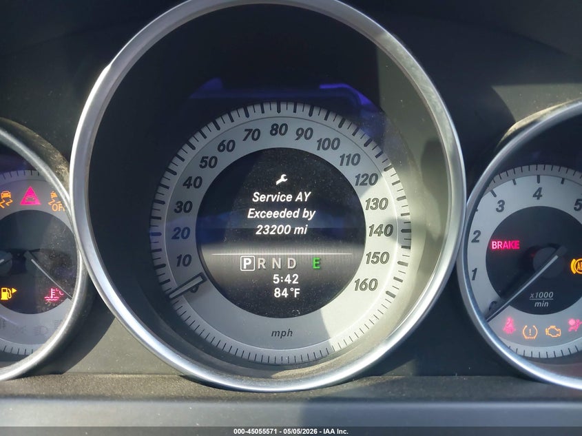 2014 Mercedes-benz C-klasse VIN WDDGJ4HB1EG268682 IAAI salvage auction — NORMAL WEAR, Salvage (Texas), sold $25 on 2026-08-18 (photo 7)