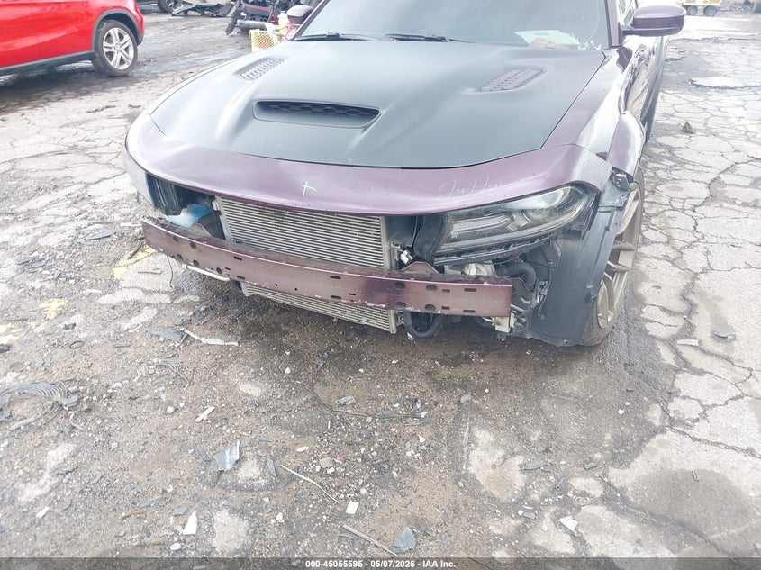 2022 Dodge Charger VIN 2C3CDXL91NH159573 IAAI salvage auction — FRONT END, Salvage (Georgia), sold $20,300 on 2026-09-08 (photo 6)