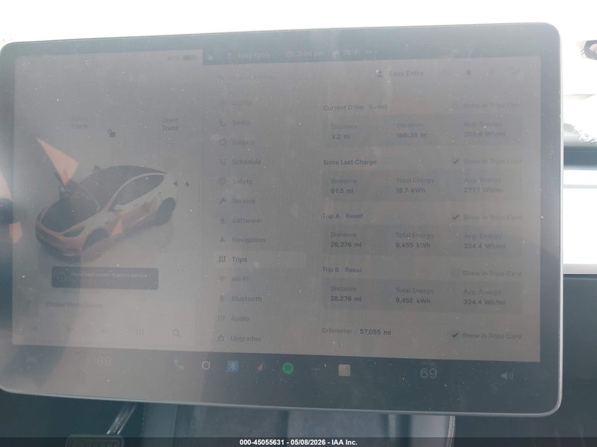 2023 Tesla Model y VIN 7SAYGAEE3PF896852 IAAI salvage auction — FRONT END, Salvage (Texas), sold $5,900 on 2026-07-10 (photo 7)
