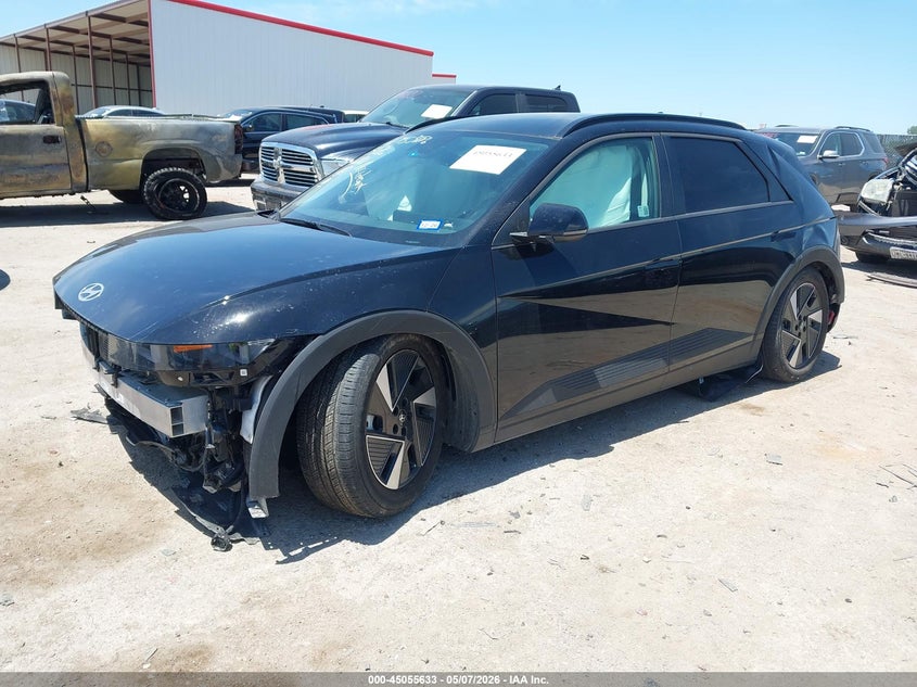 2025 Hyundai Ioniq 5 VIN 7YAKN4DA1SY023675 IAAI salvage auction — FRONT END, Salvage (Texas), sold $9,650 on 2026-07-09 (photo 2)