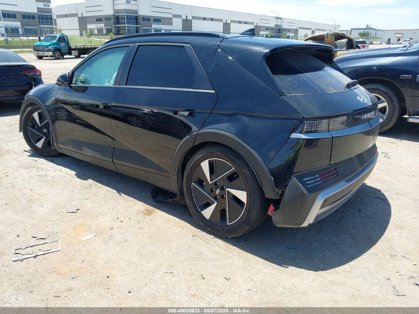 2025 Hyundai Ioniq 5 VIN 7YAKN4DA1SY023675 IAAI salvage auction — FRONT END, Salvage (Texas), sold $9,650 on 2026-07-09 (photo 3)