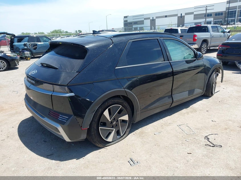 2025 Hyundai Ioniq 5 VIN 7YAKN4DA1SY023675 IAAI salvage auction — FRONT END, Salvage (Texas), sold $9,650 on 2026-07-09 (photo 4)