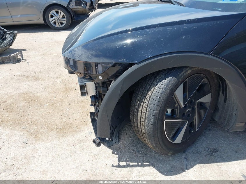 2025 Hyundai Ioniq 5 VIN 7YAKN4DA1SY023675 IAAI salvage auction — FRONT END, Salvage (Texas), sold $9,650 on 2026-07-09 (photo 6)
