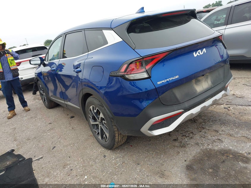 2023 Kia Sportage VIN 5XYK33AF2PG097548 IAAI salvage auction — FRONT END, Original (Texas), sold $4,600 on 2026-07-15 (photo 3)