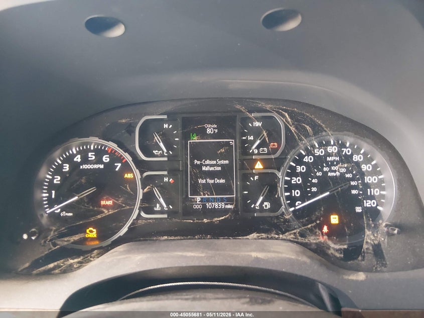 2019 Toyota Tundra VIN 5TFAY5F11KX780255 IAAI salvage auction — FRONT & REAR, Salvage (Arizona), sold $15,650 on 2026-07-14 (photo 7)