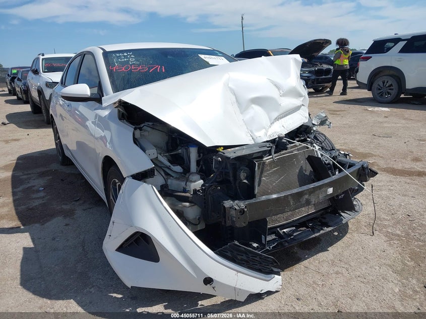 2023 Kia Forte VIN 3KPF24ADXPE665826 IAAI salvage auction — FRONT END, Salvage (Texas), sold $2,200 on 2026-07-09 (photo 1)