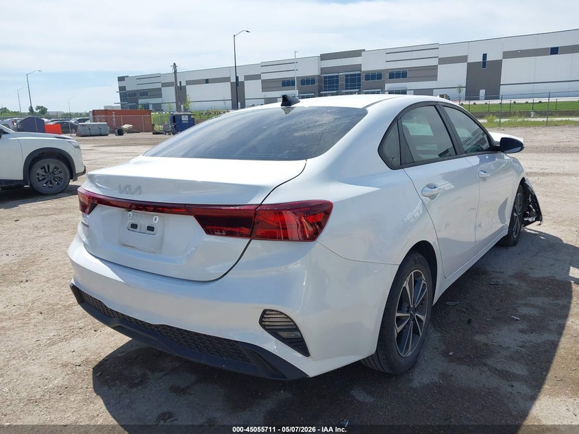 2023 Kia Forte VIN 3KPF24ADXPE665826 IAAI salvage auction — FRONT END, Salvage (Texas), sold $2,200 on 2026-07-09 (photo 4)