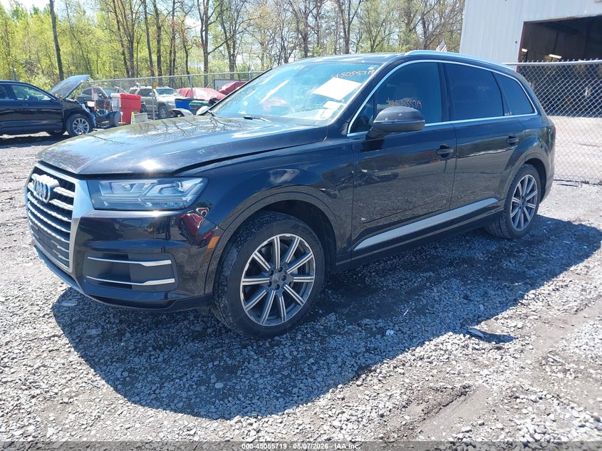 2017 Audi Q7 VIN WA1LHAF70HD040366 IAAI salvage auction — REAR END, Mv-907A (New York), sold $7,000 on 2026-07-07 (photo 2)