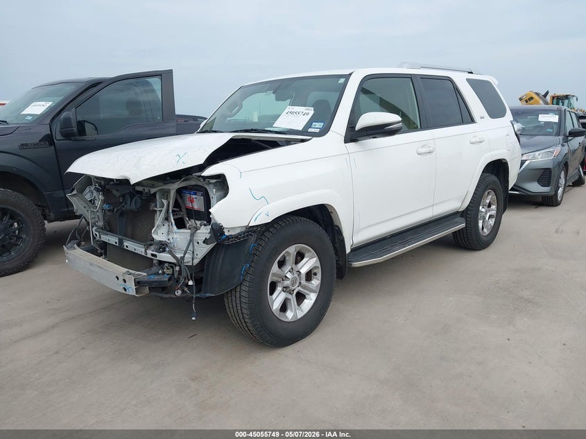 2014 Toyota 4runner VIN JTEZU5JR5E5077863 IAAI salvage auction — FRONT END, Original (Texas), sold $9,600 on 2026-07-28 (photo 2)