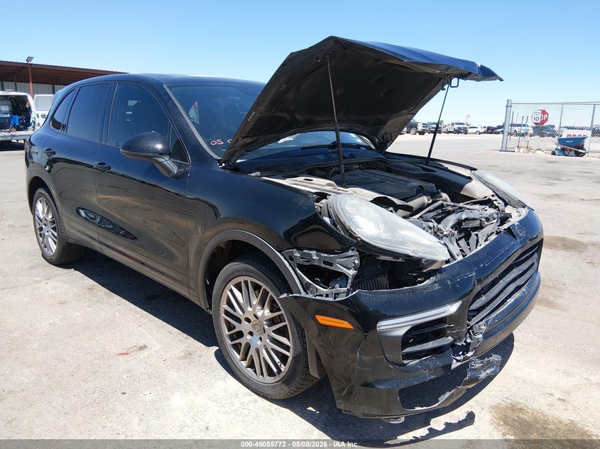 2017 Porsche Cayenne VIN WP1AB2A24HLA52959 IAAI salvage auction — FRONT END, Salvage (Texas), sold $3,250 on 2026-07-08 (photo 1)