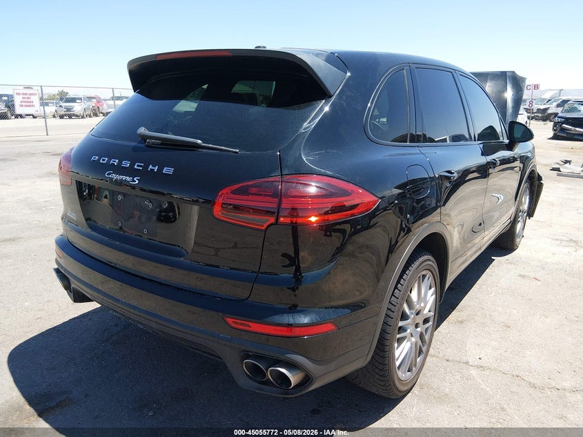 2017 Porsche Cayenne VIN WP1AB2A24HLA52959 IAAI salvage auction — FRONT END, Salvage (Texas), sold $3,250 on 2026-07-08 (photo 4)