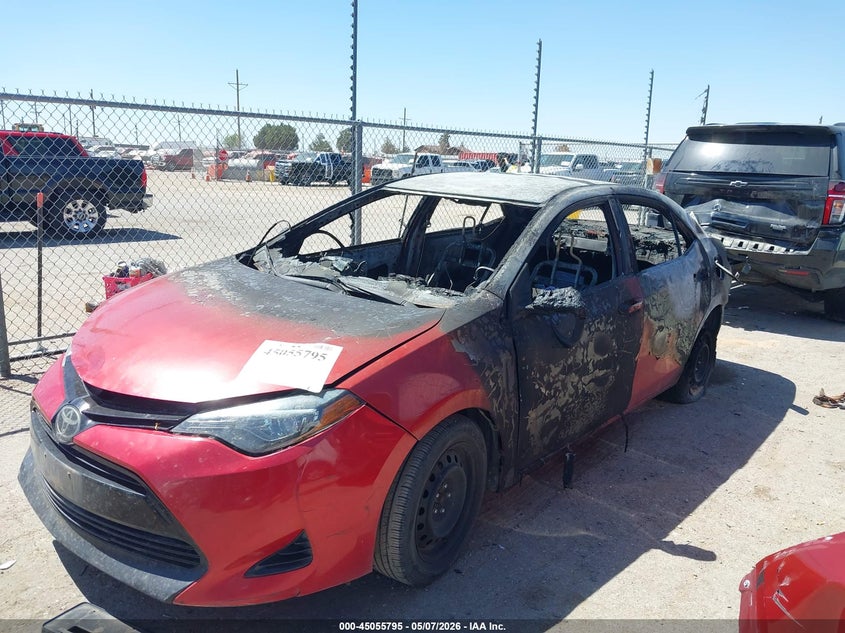 2018 Toyota Corolla VIN 5YFBURHE3JP819660 IAAI salvage auction — TOTAL BURN, Non-Repairable (Texas), sold $750 on 2026-07-07 (photo 6)