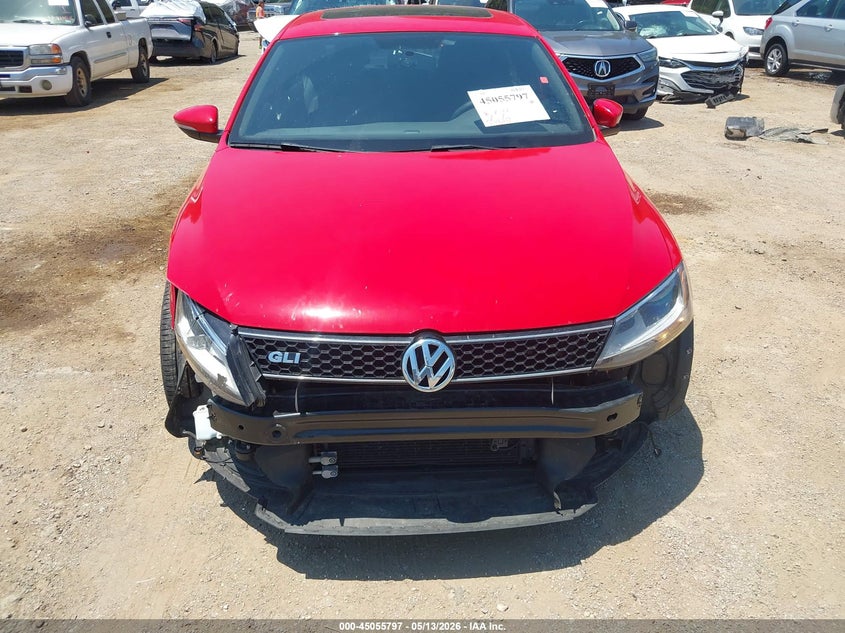 2012 Volkswagen Jetta VIN 3VW487AJ4CM007834 IAAI salvage auction — FRONT END, Original (Texas), sold $3,750 on 2026-08-10 (photo 6)