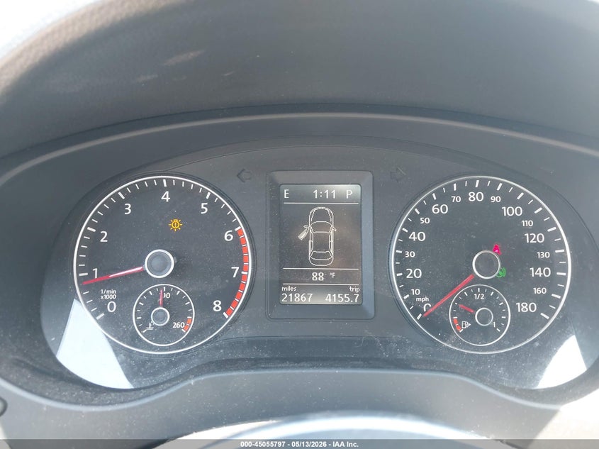 2012 Volkswagen Jetta VIN 3VW487AJ4CM007834 IAAI salvage auction — FRONT END, Original (Texas), sold $3,750 on 2026-08-10 (photo 7)