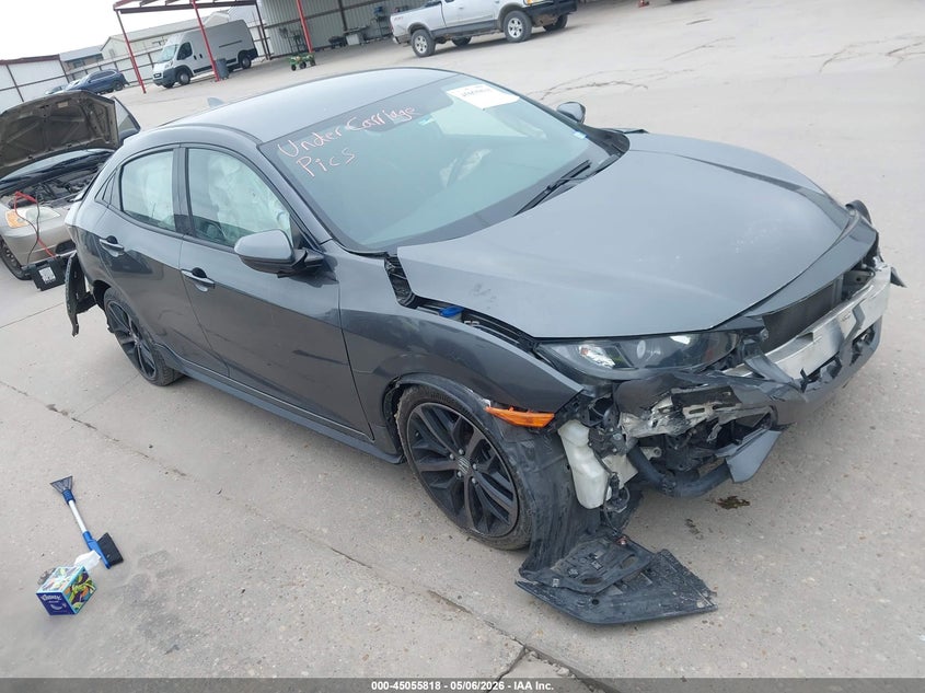 2020 Honda Civic VIN SHHFK7H40LU204970 IAAI salvage auction — FRONT & REAR, Salvage (Texas), sold $2,850 on 2026-07-07 (photo 1)