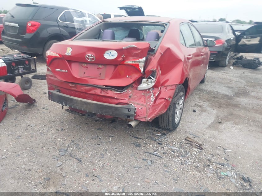 2017 Toyota Corolla VIN 5YFBURHE0HP652801 IAAI salvage auction — FRONT END, Salvage (Texas), sold $900 on 2026-07-22 (photo 4)