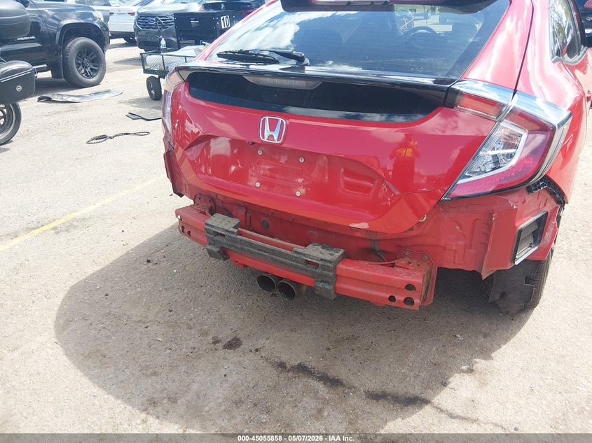 2018 Honda Civic VIN SHHFK7G48JU207131 IAAI salvage auction — FRONT & REAR, Salvage (Colorado), sold $3,150 on 2026-07-07 (photo 6)
