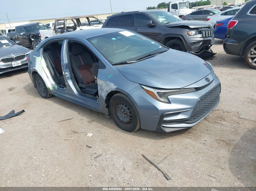 2023 Toyota Corolla VIN 5YFS4MCE2PP147822 IAAI salvage auction — RIGHT SIDE, Original (Texas), sold $5,750 on 2026-07-15 (photo 1)