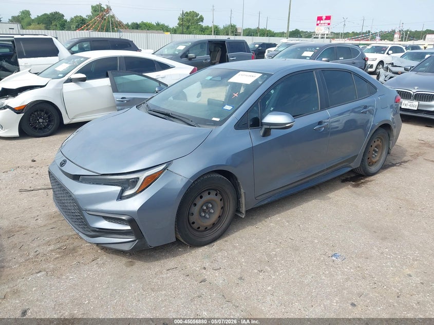 2023 Toyota Corolla VIN 5YFS4MCE2PP147822 IAAI salvage auction — RIGHT SIDE, Original (Texas), sold $5,750 on 2026-07-15 (photo 2)