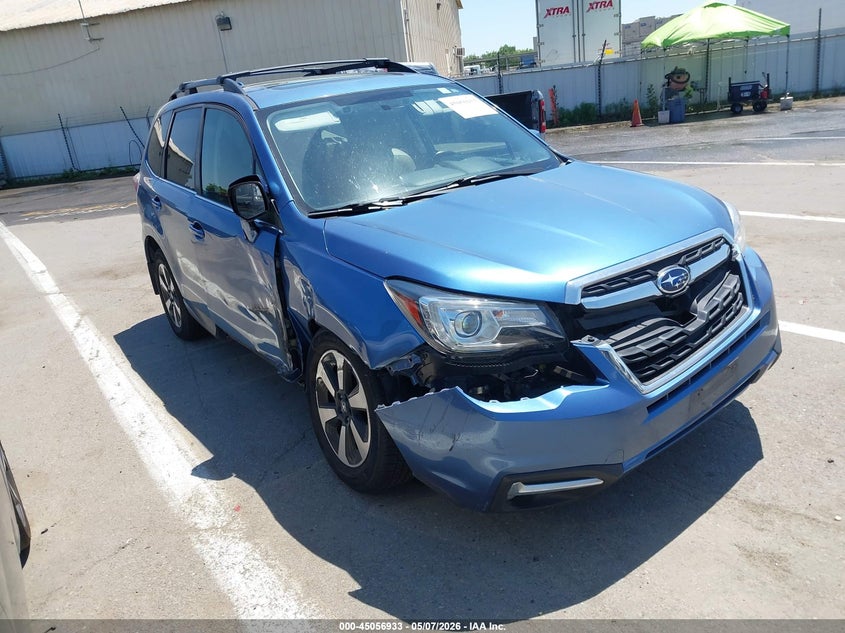 2017 Subaru Forester VIN JF2SJARC4HH472757 IAAI salvage auction — RIGHT FRONT, Salvage (California), sold $2,575 on 2026-07-21 (photo 1)