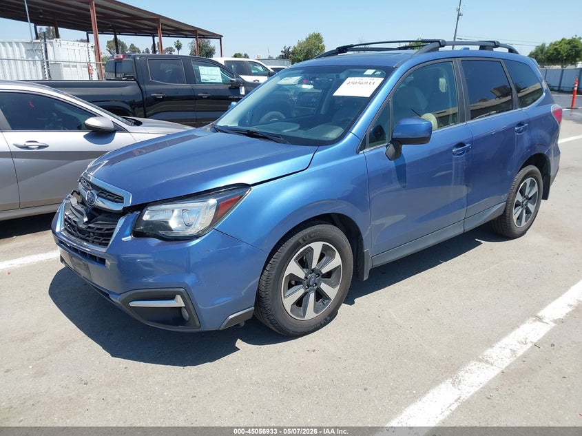 2017 Subaru Forester VIN JF2SJARC4HH472757 IAAI salvage auction — RIGHT FRONT, Salvage (California), sold $2,575 on 2026-07-21 (photo 2)