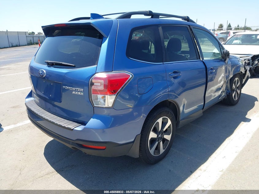 2017 Subaru Forester VIN JF2SJARC4HH472757 IAAI salvage auction — RIGHT FRONT, Salvage (California), sold $2,575 on 2026-07-21 (photo 4)