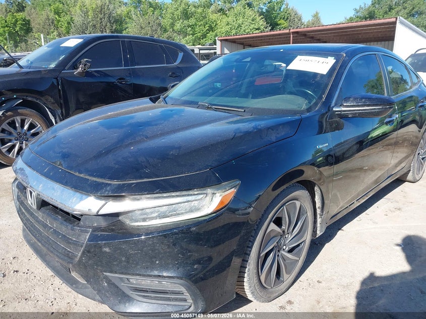 2019 Honda Insight VIN 19XZE4F96KE019667 IAAI salvage auction — HAIL, Clear (Oklahoma), sold $3,900 on 2026-07-08 (photo 6)
