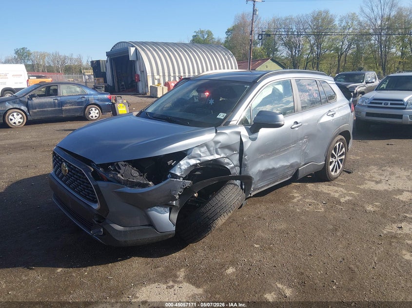 2023 Toyota Corolla cross VIN 7MUDAABG8PV064170 IAAI salvage auction — LEFT SIDE, Salvage (New Jersey), sold $5,800 on 2026-07-30 (photo 2)