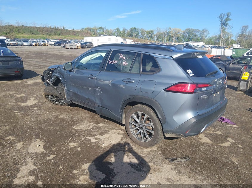 2023 Toyota Corolla cross VIN 7MUDAABG8PV064170 IAAI salvage auction — LEFT SIDE, Salvage (New Jersey), sold $5,800 on 2026-07-30 (photo 3)
