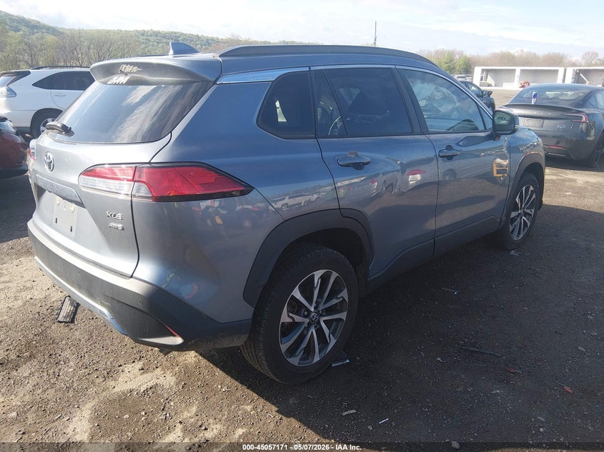 2023 Toyota Corolla cross VIN 7MUDAABG8PV064170 IAAI salvage auction — LEFT SIDE, Salvage (New Jersey), sold $5,800 on 2026-07-30 (photo 4)