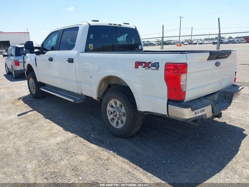 2022 Ford F250 VIN 1FT7W2BN8NED62993 IAAI salvage auction — RIGHT SIDE, Salvage (Texas), sold $9,650 on 2026-07-30 (photo 3)