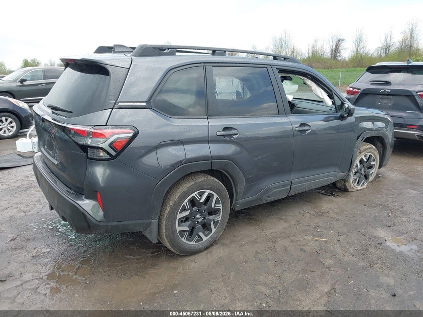 2025 Subaru Forester VIN JF2SLDDC2SH596004 IAAI salvage auction — FRONT END, Mv-907A (New York), sold $6,700 on 2026-07-09 (photo 4)