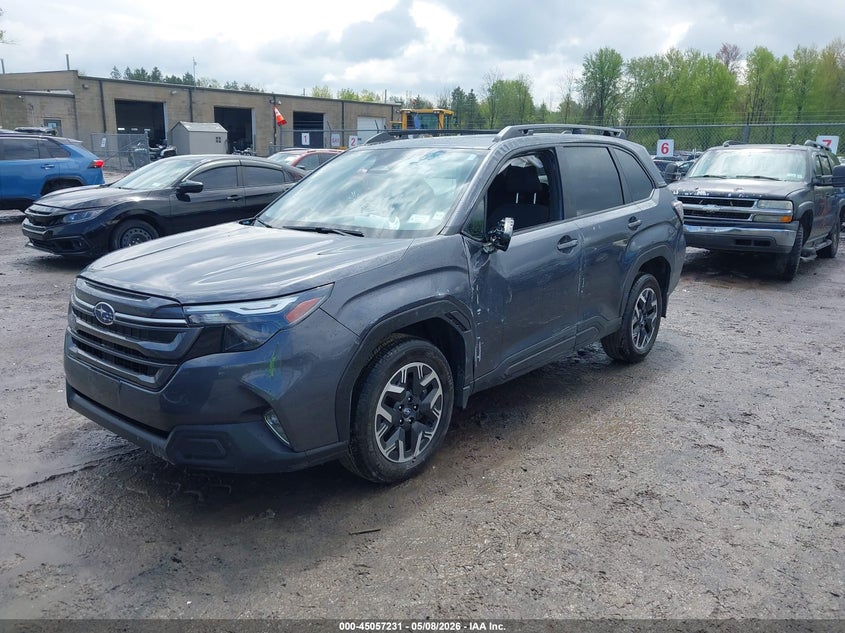 2025 Subaru Forester VIN JF2SLDDC2SH596004 IAAI salvage auction — FRONT END, Mv-907A (New York), sold $6,700 on 2026-07-09 (photo 6)