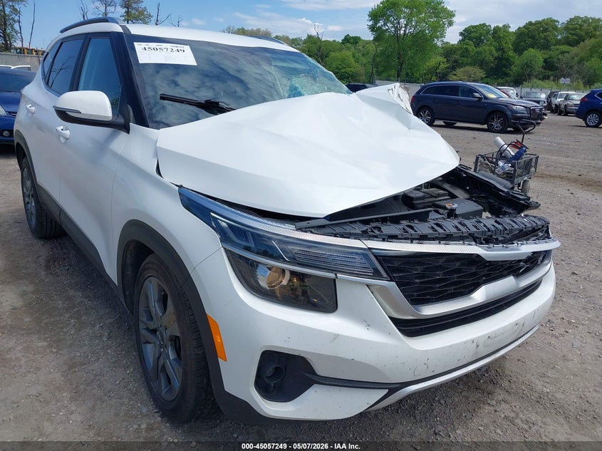2022 Kia Seltos VIN KNDEU2AA4N7287550 IAAI salvage auction — FRONT END, Salvage (New Jersey), sold $3,900 on 2026-07-14 (photo 6)