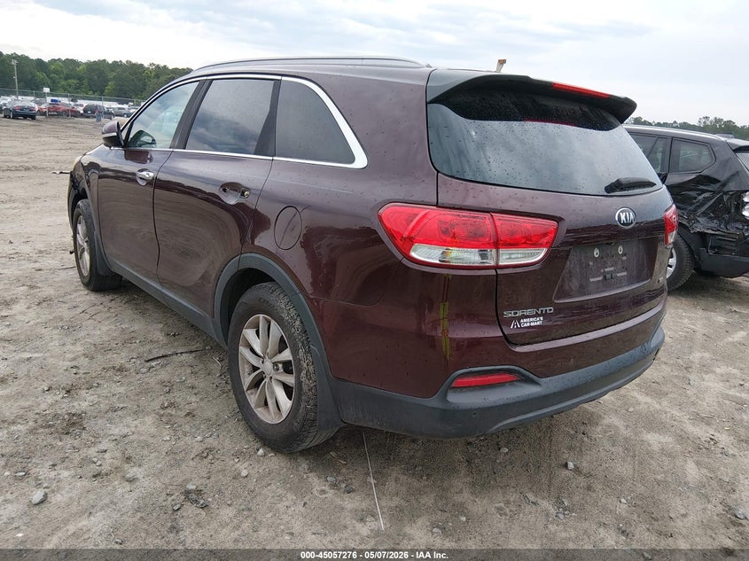 2017 Kia Sorento VIN 5XYPG4A30HG246529 IAAI salvage auction — FRONT END, Salvage (Georgia), sold $1,950 on 2026-07-31 (photo 3)
