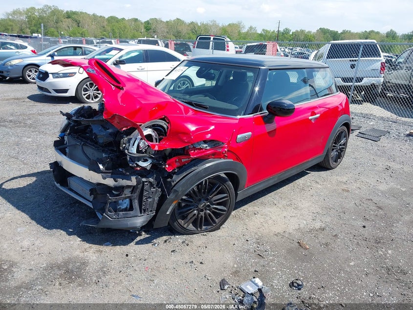 2023 Mini Hard top VIN WMW53DH04P2T80447 IAAI salvage auction — FRONT END, Salvage - Greater Than 75% (Maryland), sold $3,000 on 2026-08-01 (photo 2)
