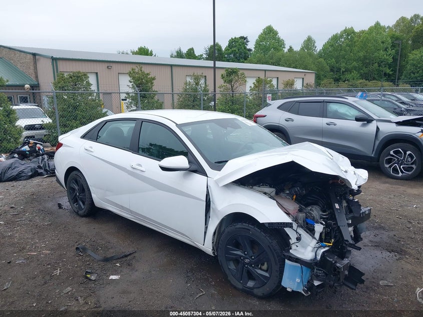 2023 Hyundai Elantra VIN KMHLM4AJ6PU043126 IAAI salvage auction — FRONT END, Salvage (Virginia), sold $1,925 on 2026-07-13 (photo 1)