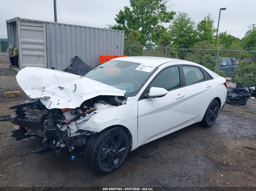 2023 Hyundai Elantra VIN KMHLM4AJ6PU043126 IAAI salvage auction — FRONT END, Salvage (Virginia), sold $1,925 on 2026-07-13 (photo 2)