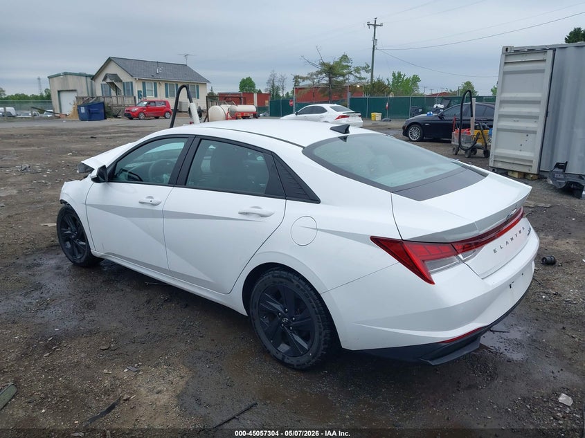 2023 Hyundai Elantra VIN KMHLM4AJ6PU043126 IAAI salvage auction — FRONT END, Salvage (Virginia), sold $1,925 on 2026-07-13 (photo 3)