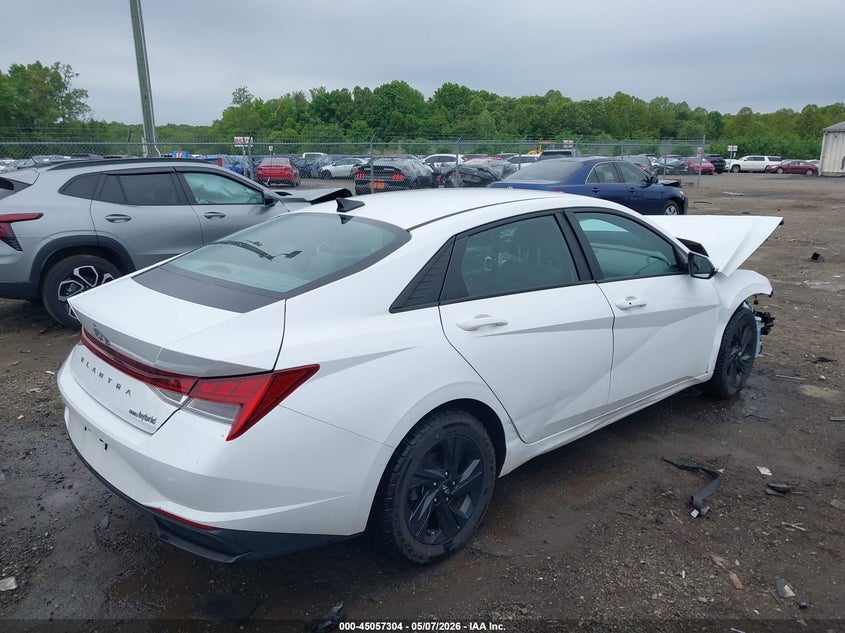 2023 Hyundai Elantra VIN KMHLM4AJ6PU043126 IAAI salvage auction — FRONT END, Salvage (Virginia), sold $1,925 on 2026-07-13 (photo 4)