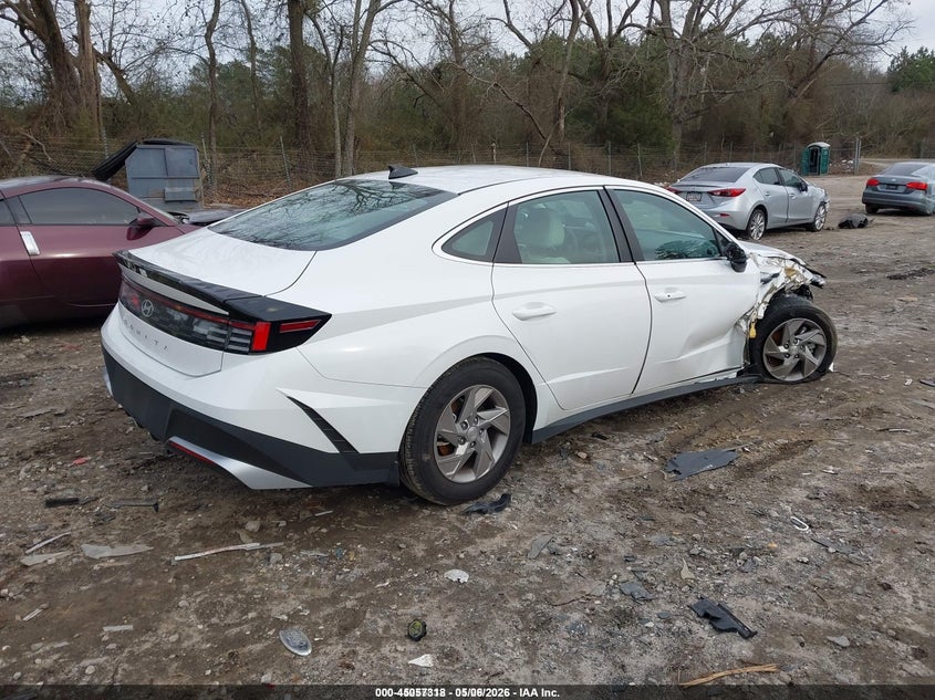 2025 Hyundai Sonata VIN KMHL24JA1SA518441 IAAI salvage auction — FRONT END, Salvage (Idaho), sold $4,750 on 2026-07-10 (photo 4)