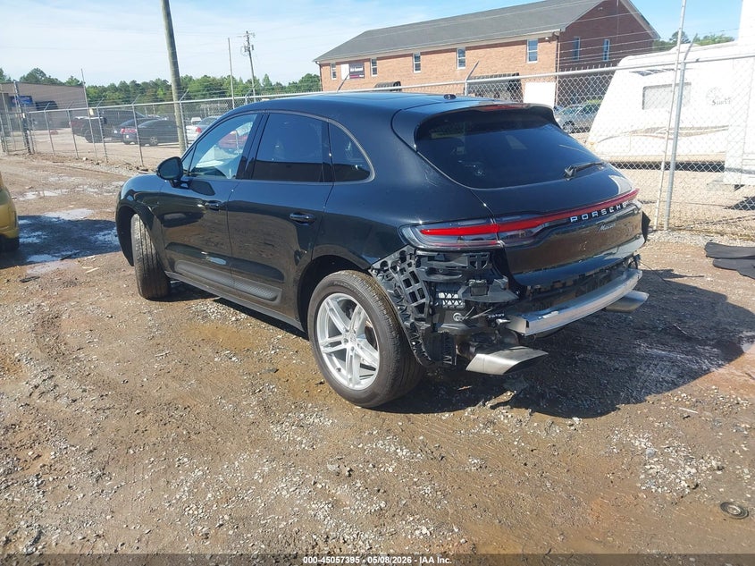 2023 Porsche Macan VIN WP1AA2A54PLB17594 IAAI salvage auction — REAR END, Salvage (North Carolina), sold $29,050 on 2026-07-20 (photo 3)