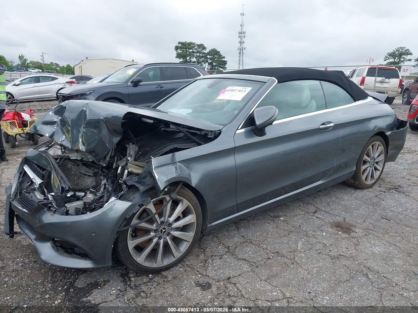 2018 Mercedes-benz VIN WDDWK4KB4JF756395 IAAI salvage auction — FRONT & REAR, Salvage (Georgia), sold $825 on 2026-07-29 (photo 2)