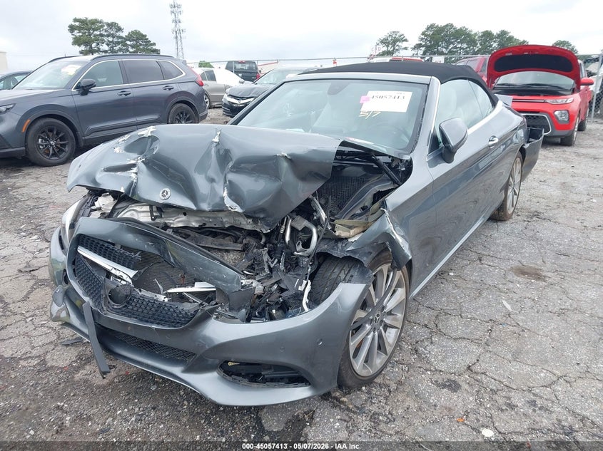 2018 Mercedes-benz VIN WDDWK4KB4JF756395 IAAI salvage auction — FRONT & REAR, Salvage (Georgia), sold $825 on 2026-07-29 (photo 6)
