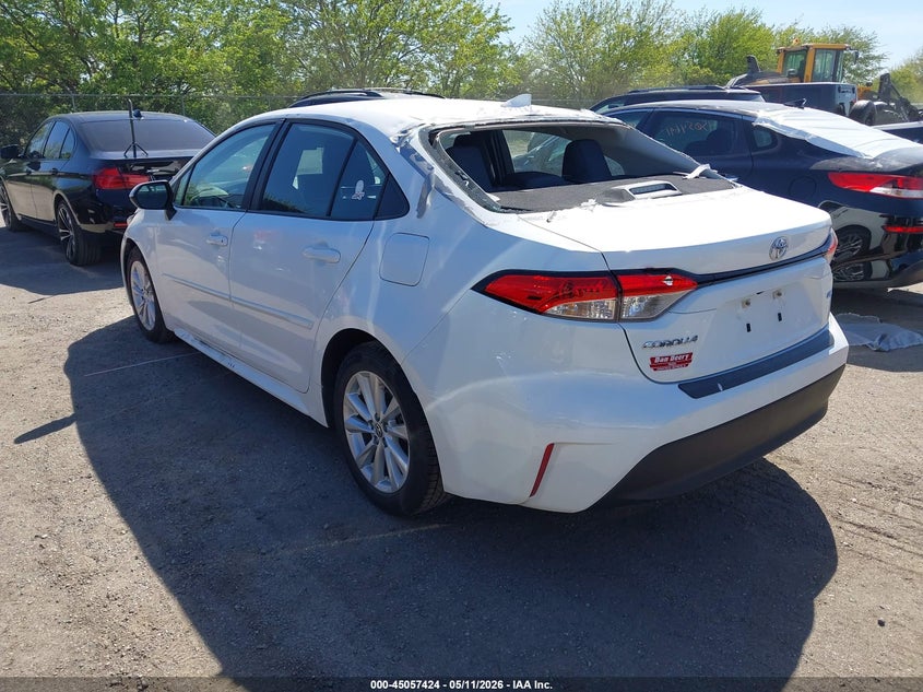 2023 Toyota Corolla VIN 5YFB4MDE9PP064502 IAAI salvage auction — HAIL, Salvage (Iowa), sold $8,500 on 2026-07-13 (photo 3)
