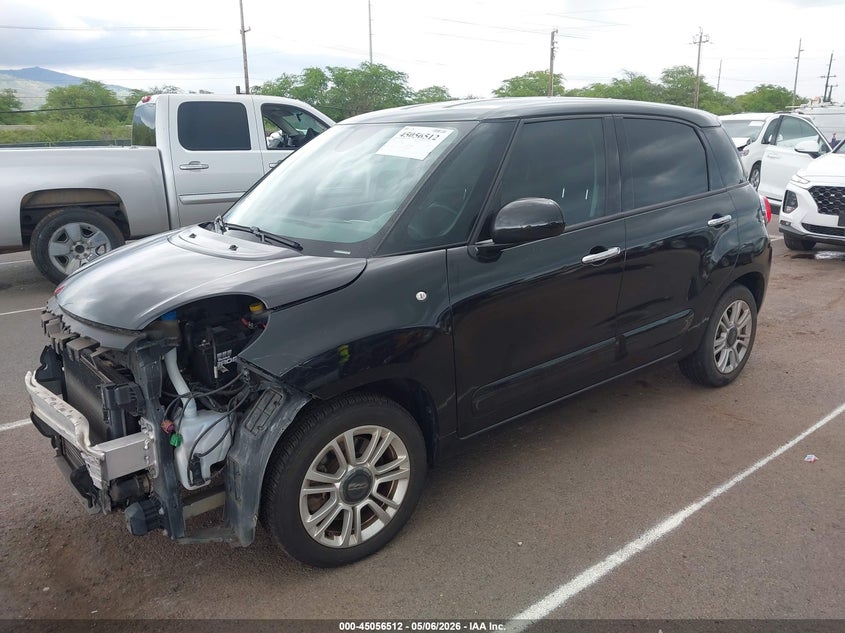 2018 Fiat 500l VIN ZFBCFAAH4JZ040796 IAAI salvage auction — FRONT END, Salvage (Hawaii), sold $275 on 2026-08-18 (photo 2)