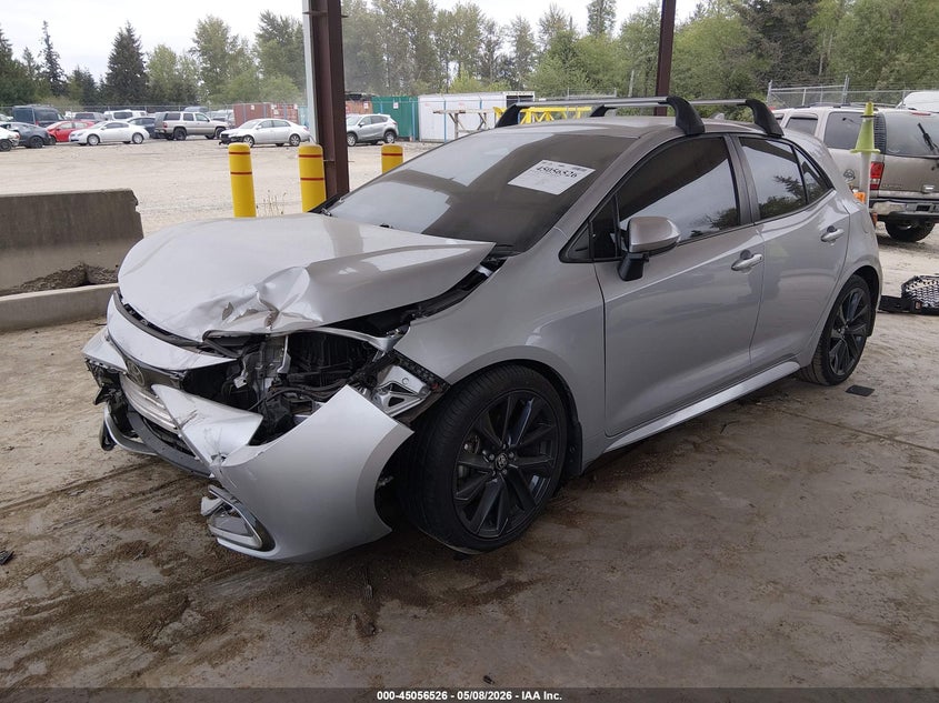 2023 Toyota Corolla VIN JTNC4MBE0P3194776 IAAI salvage auction — FRONT END, Bill Of Sale (Washington), sold $50 on 2026-07-29 (photo 2)