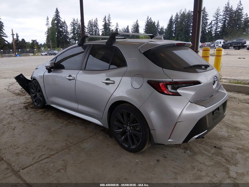 2023 Toyota Corolla VIN JTNC4MBE0P3194776 IAAI salvage auction — FRONT END, Bill Of Sale (Washington), sold $50 on 2026-07-29 (photo 3)
